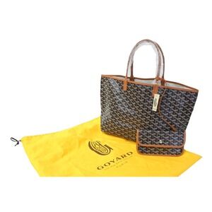 GOYARD Saint Louis handbag black brown